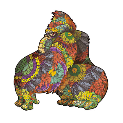 Multi-Size Gorilla Wooden Puzzle