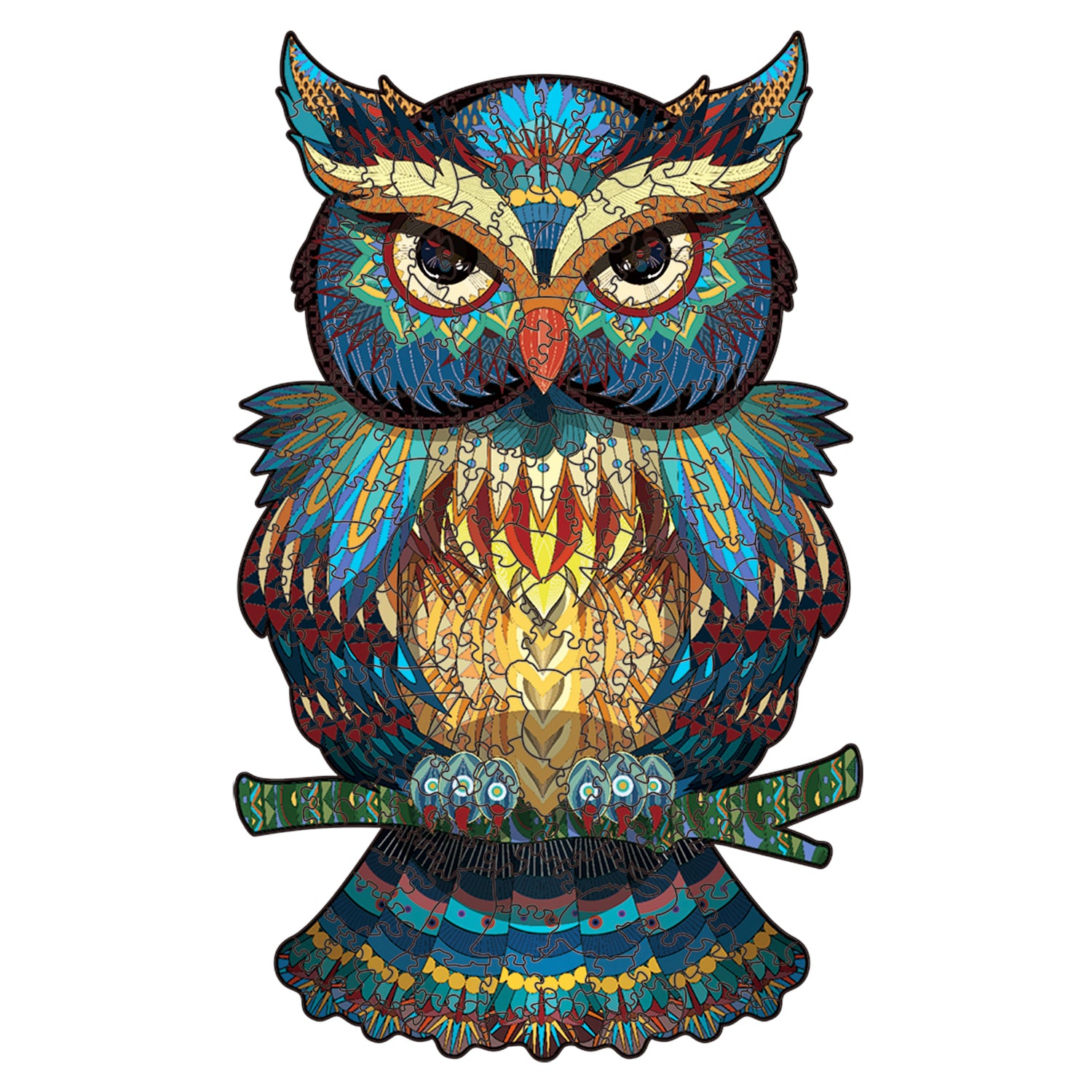 Multi-Size Owl Wooden Puzzle