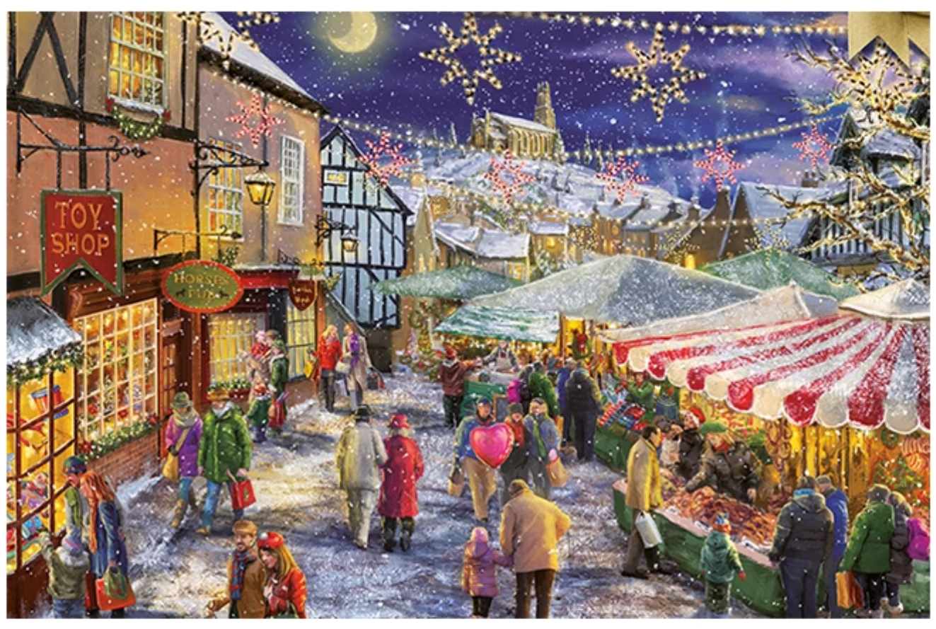 Christmas Market Magic Puzzle