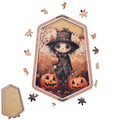 Halloween Wooden Doll Puzzle