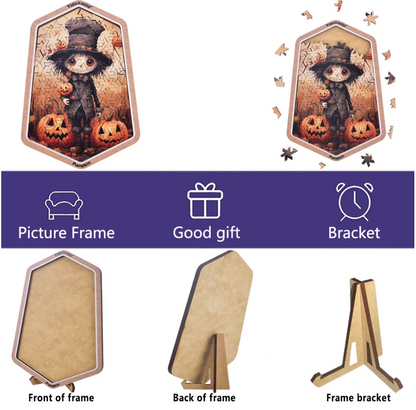 Halloween Wooden Doll Puzzle